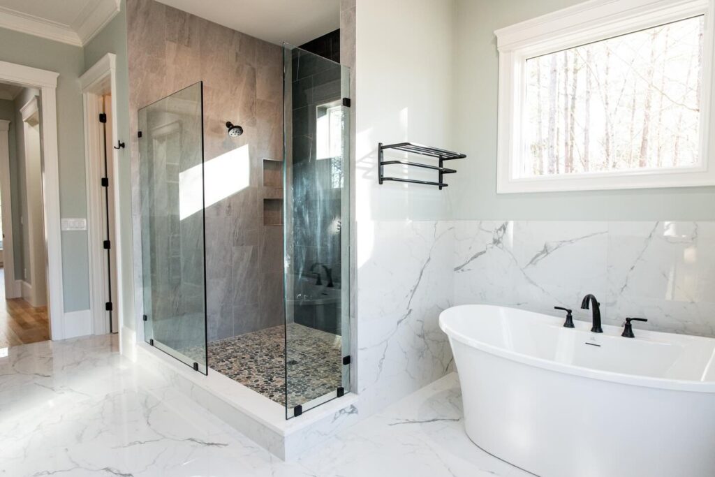 Bathroom interior renovation in Watkinsville, GA